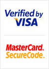 Il pagamento con carte di credito si svolge nella massima sicurezza sul server sicuro di CARTASI', e sotto la vigilanza di VISA e MASTERCARD.